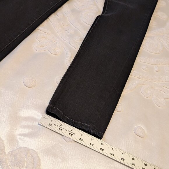 Levi's 510 Super Skinny Black Label boys 16 regular black jeans EUC - Picture 6 of 9